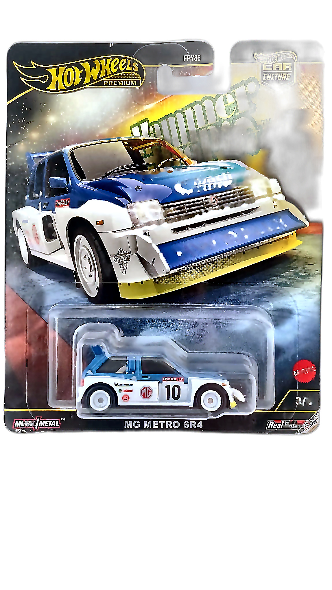 Hot Wheels Premium Car Culture 3/5 — MG Metro 6R4 (FPY86)