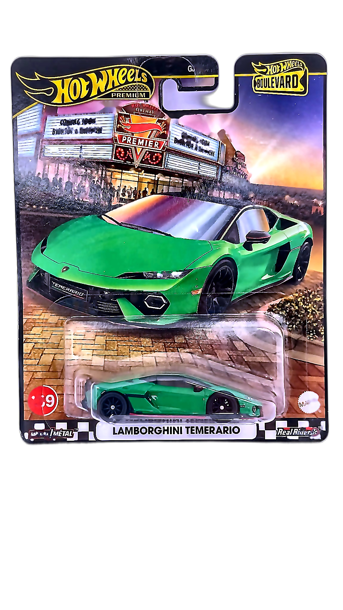 Hot Wheels Premium Boulevard #99 — Lamborghini Temerario (GJT68)