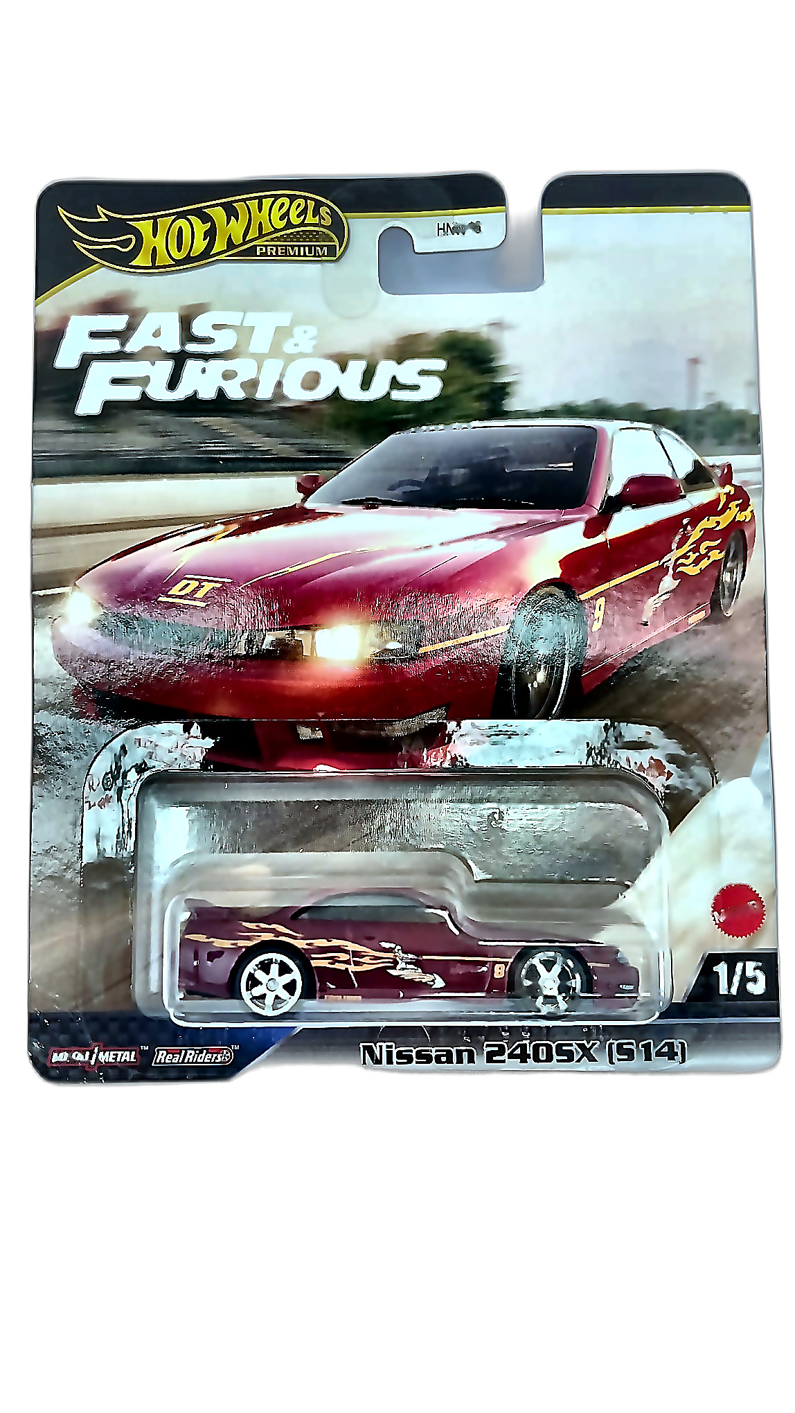 Hot Wheels Premium Fast & Furious 1/5 — Nissan 240SX (S14) (HNW46)