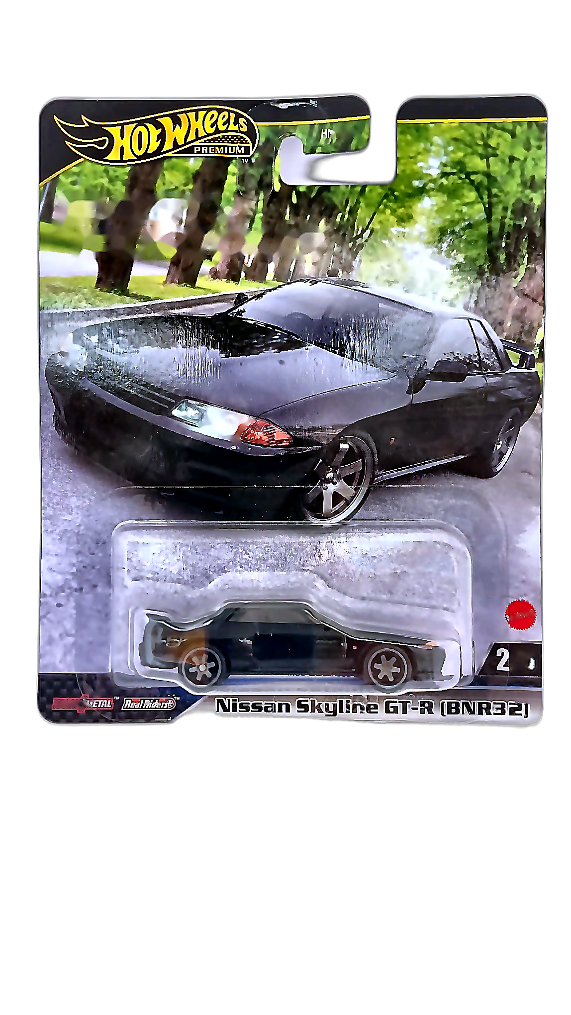 Hot Wheels Premium Themed Series 2/5 — Nissan Skyline GT-R (BNR32)