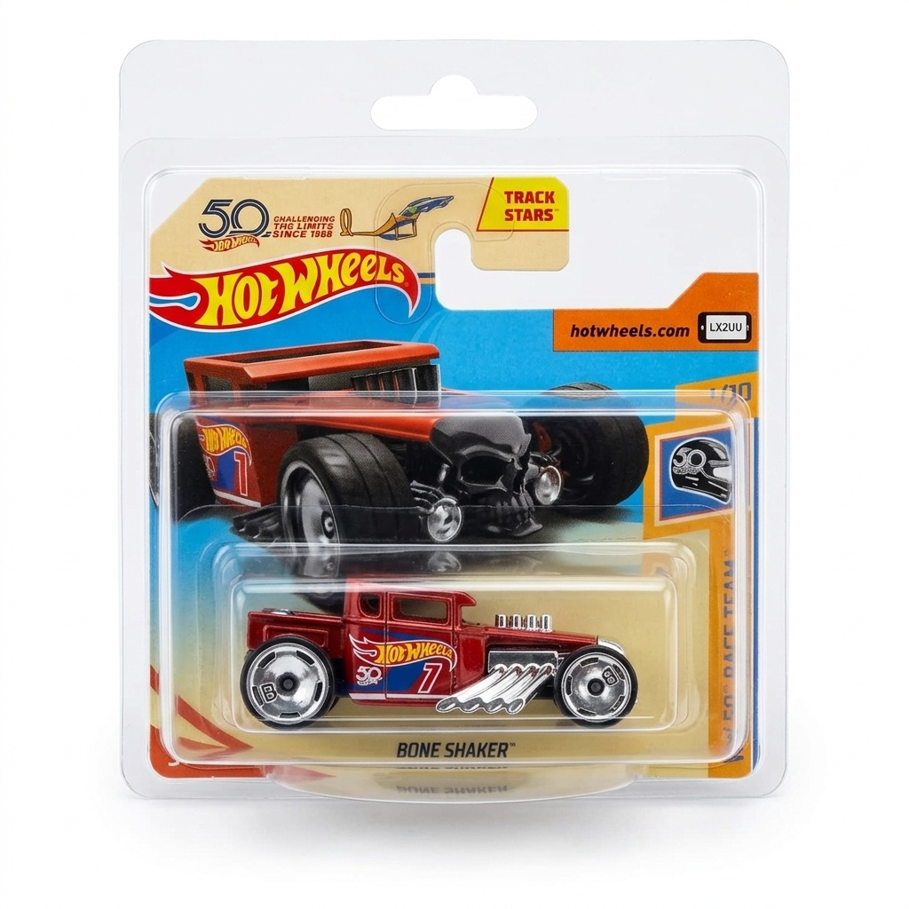 Hot Wheels — HW 50th Race Team 1/10 — Bone Shaker (LX2UU / FJV50)