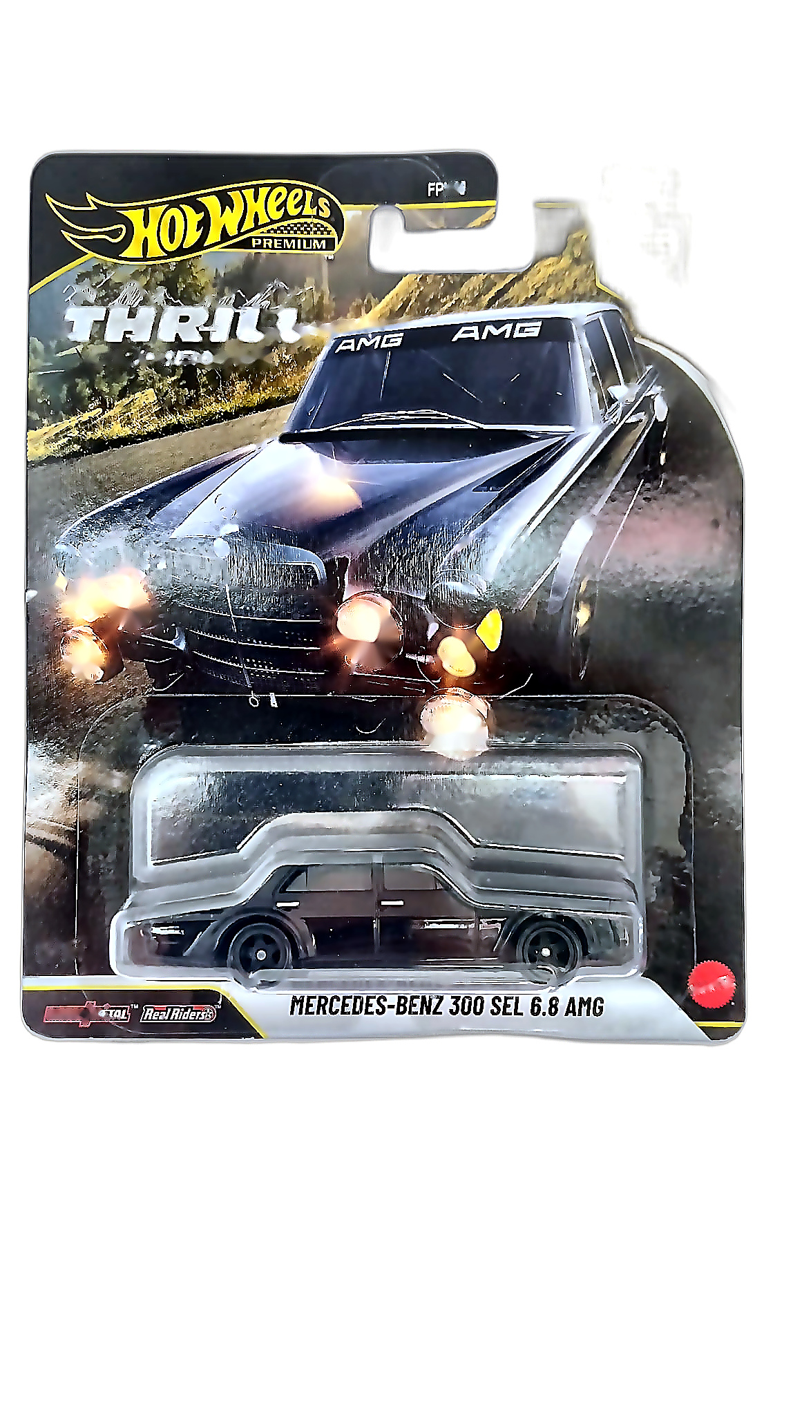 Hot Wheels Premium — Mercedes-Benz 300 SEL 6.8 AMG (Car Culture / Thrill Climbers, Ürün Kodu: FPY86 - S.jpg ile aynı döküm)